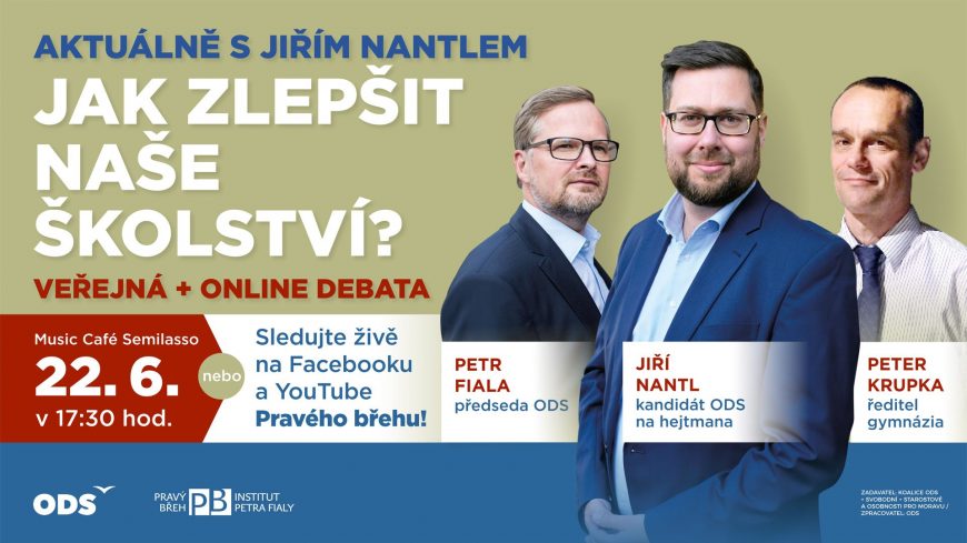 Aktuálně s Jiřím Nantlem: Jak zlepšit naše školství?