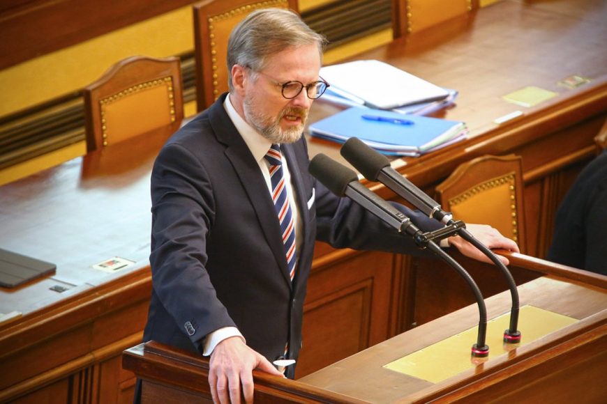Projev v Poslanecké sněmovně k dopadům ruské vojenské agrese na Ukrajině na občany České republiky