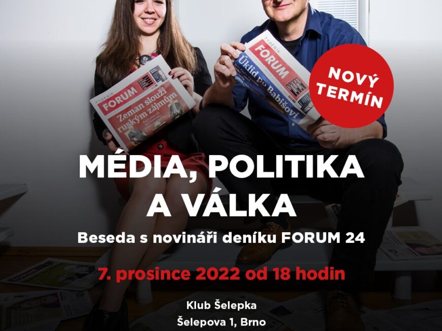 Forum 24: Média, politika a válka
