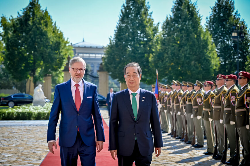 Fiala jednal s jihokorejským premiérem. První kroky pro Restart Česka