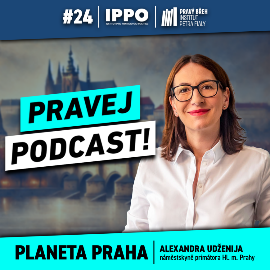 #24 Pravej podcast: Planeta Praha 🌍 Host: Alexandra Udženija